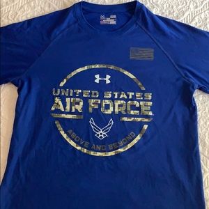 Under Armour US Air Force Heat Gear T-Shirt